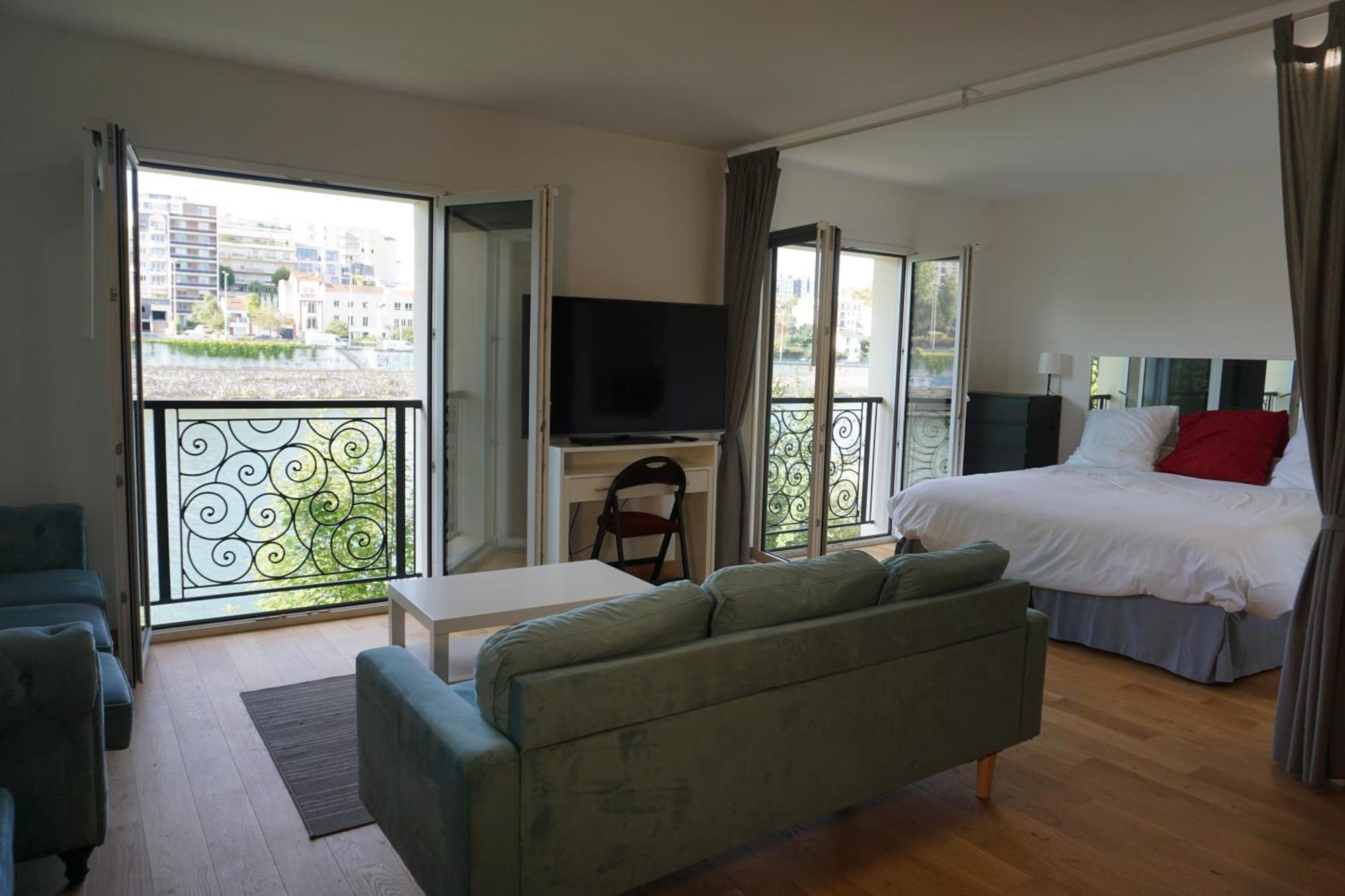 Residences Grande Jatte, Bord De Seine, Suites 52M2 A 97M2, Hopital Americain A 600M Neuilly-sur-Seine Dış mekan fotoğraf